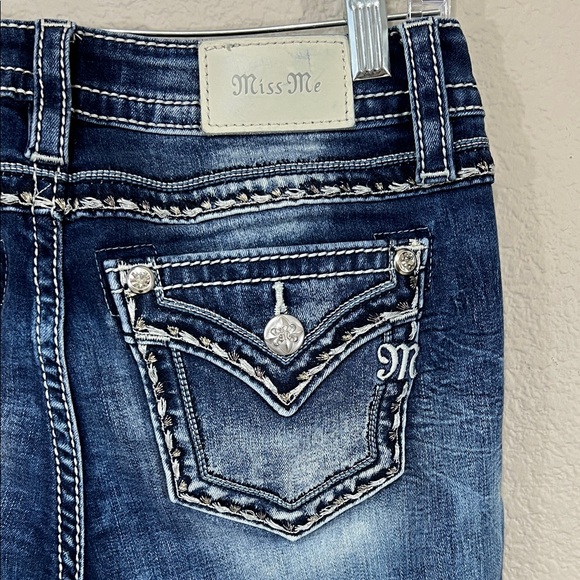 Miss Me Dark Blue Boot Cut Jeans - Picture 4 of 14